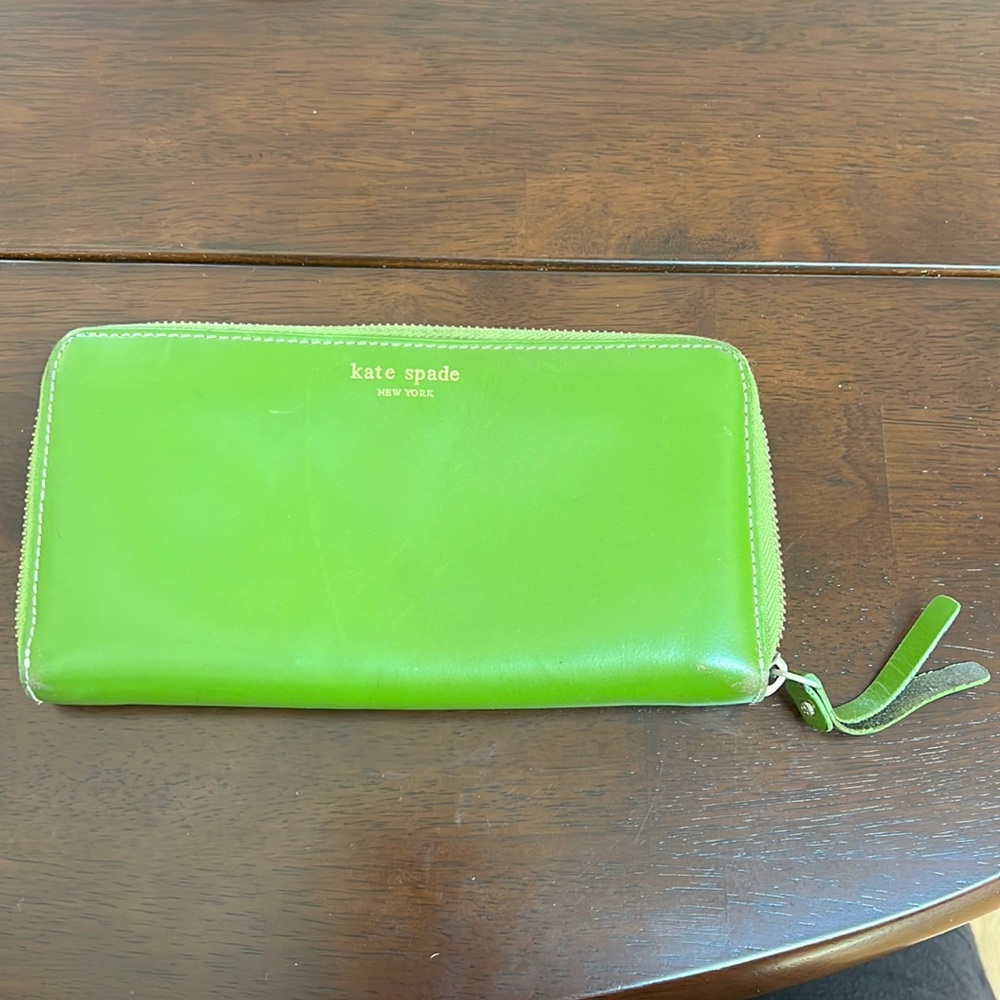 Kate Spade green wallet